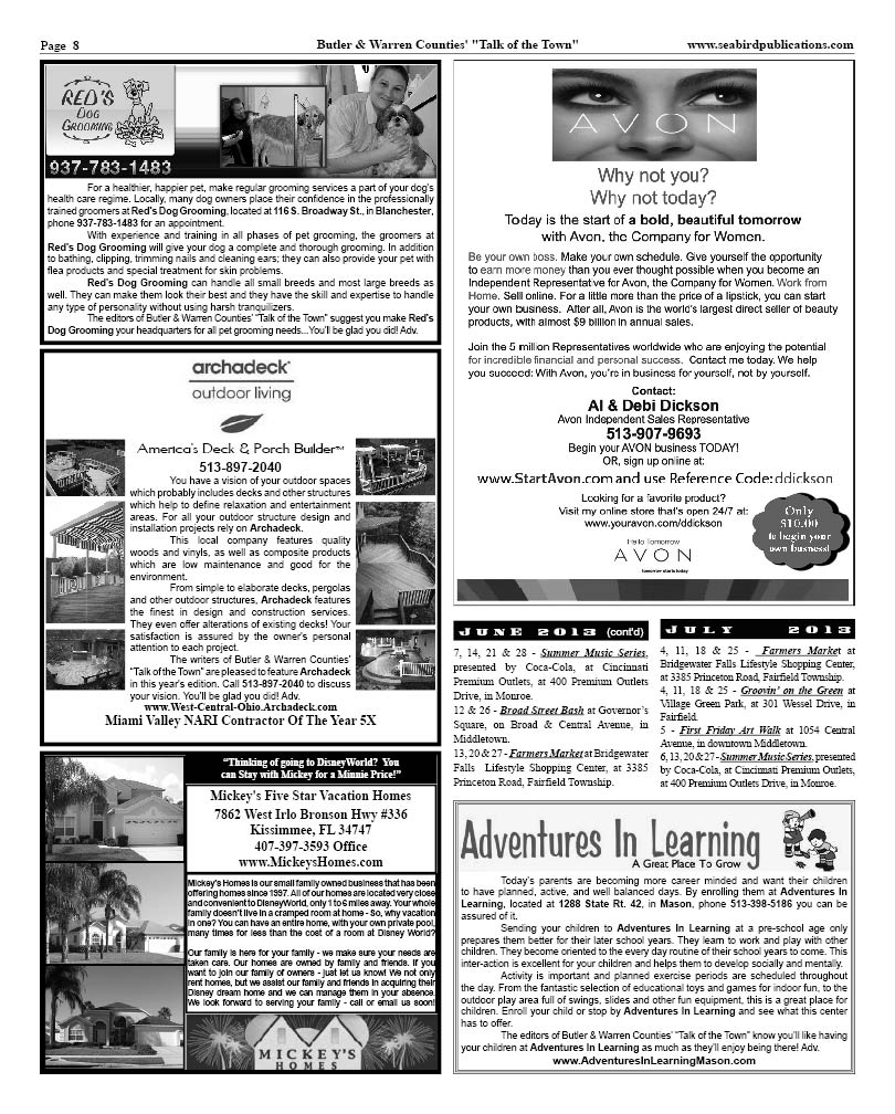 Butler County Page 8