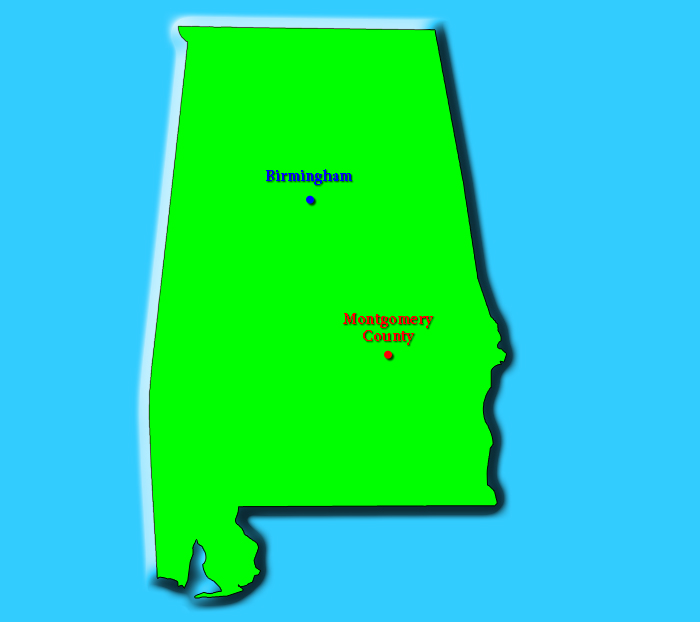 Alabama Map