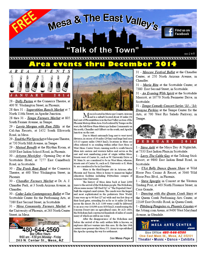 Mesa East Valley Page 1