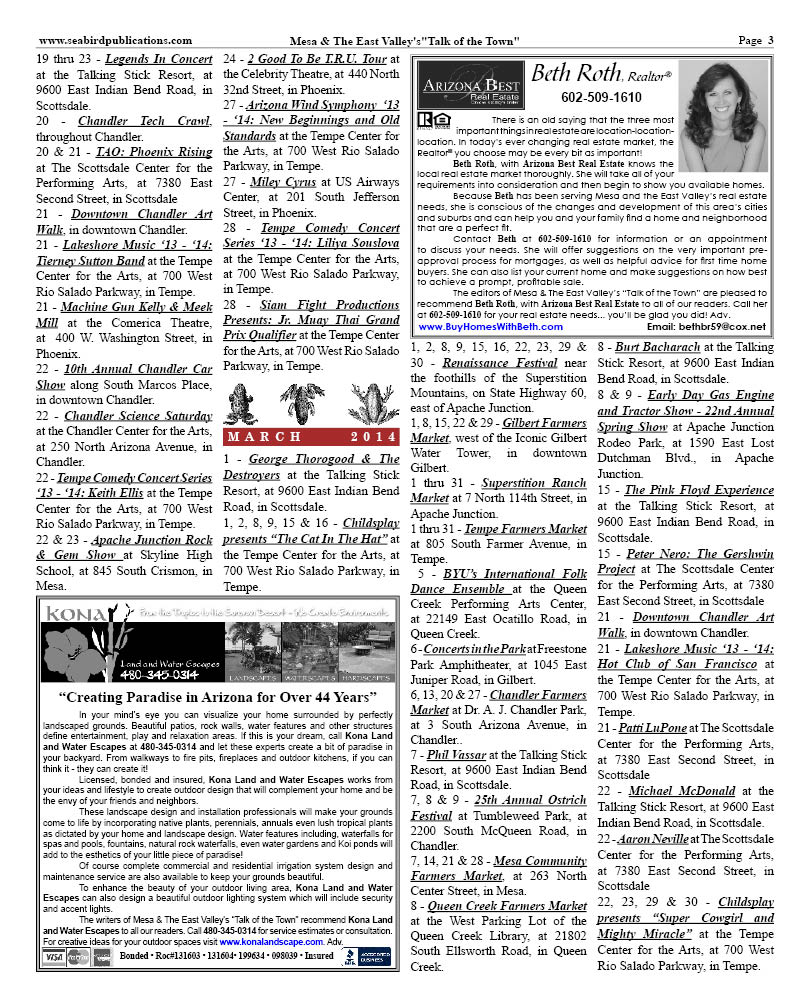 Mesa & East Valley Page 3