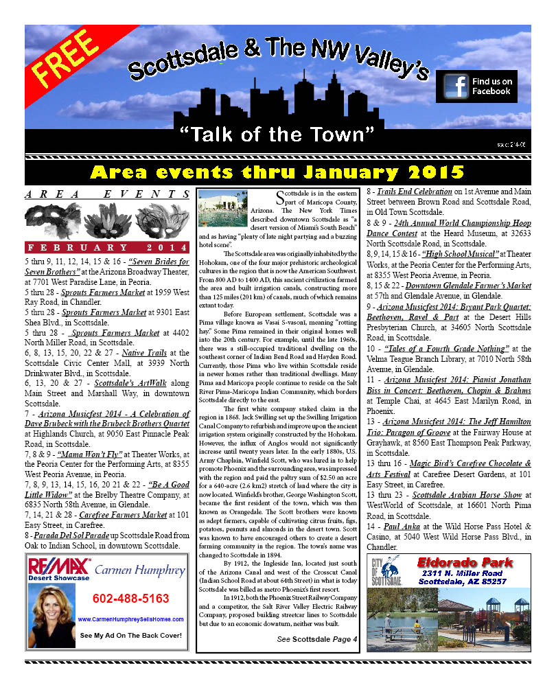 Scottsdale & NW Valley Page 1