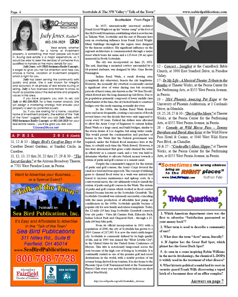 Scottsdale & NW Valley Page 4