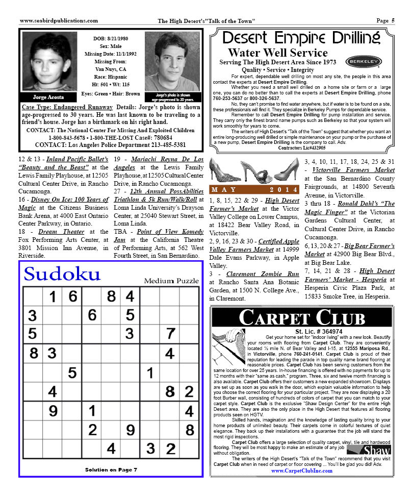 The High Desert Page 5