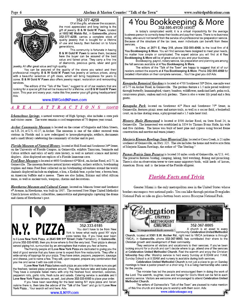 Alachua & Marion Page 7