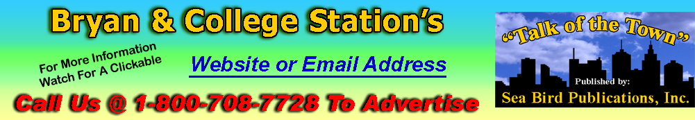 Bryan & Collage Station's Talk of the Town header