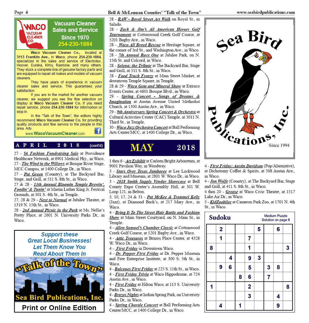 Bell & McLennan Countie's Texas Page 4